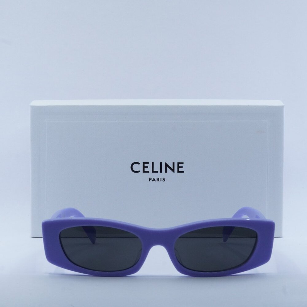 FINAL PRICE NEW CELINE CL40245U 78A SHINY LILAC / GREY SUNGLASSES - Picture 2 of 11